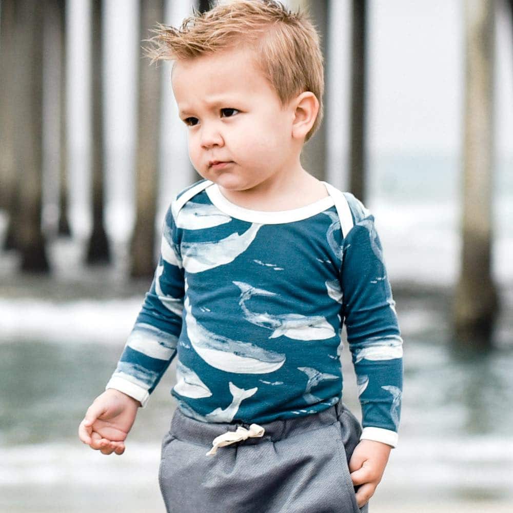 Valais Sheep Bamboo Long Sleeve One Piece