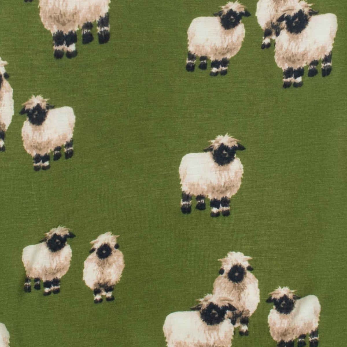 Valais Sheep Off Shoulder One Piece Swimsuit