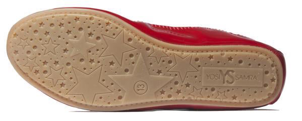 Miss Samara Ballet Flat in Red Patent - Kids