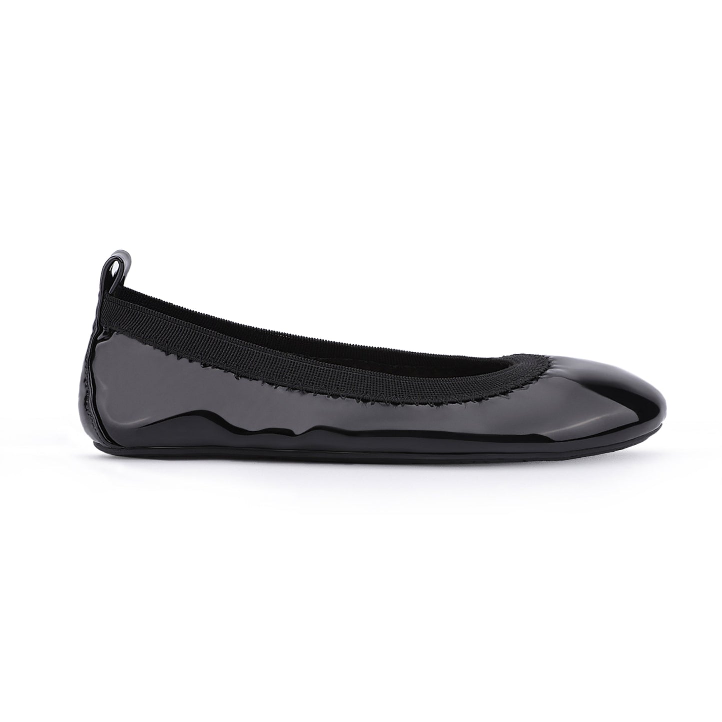 Miss Samara Ballet Flat in Black Patent - Kids