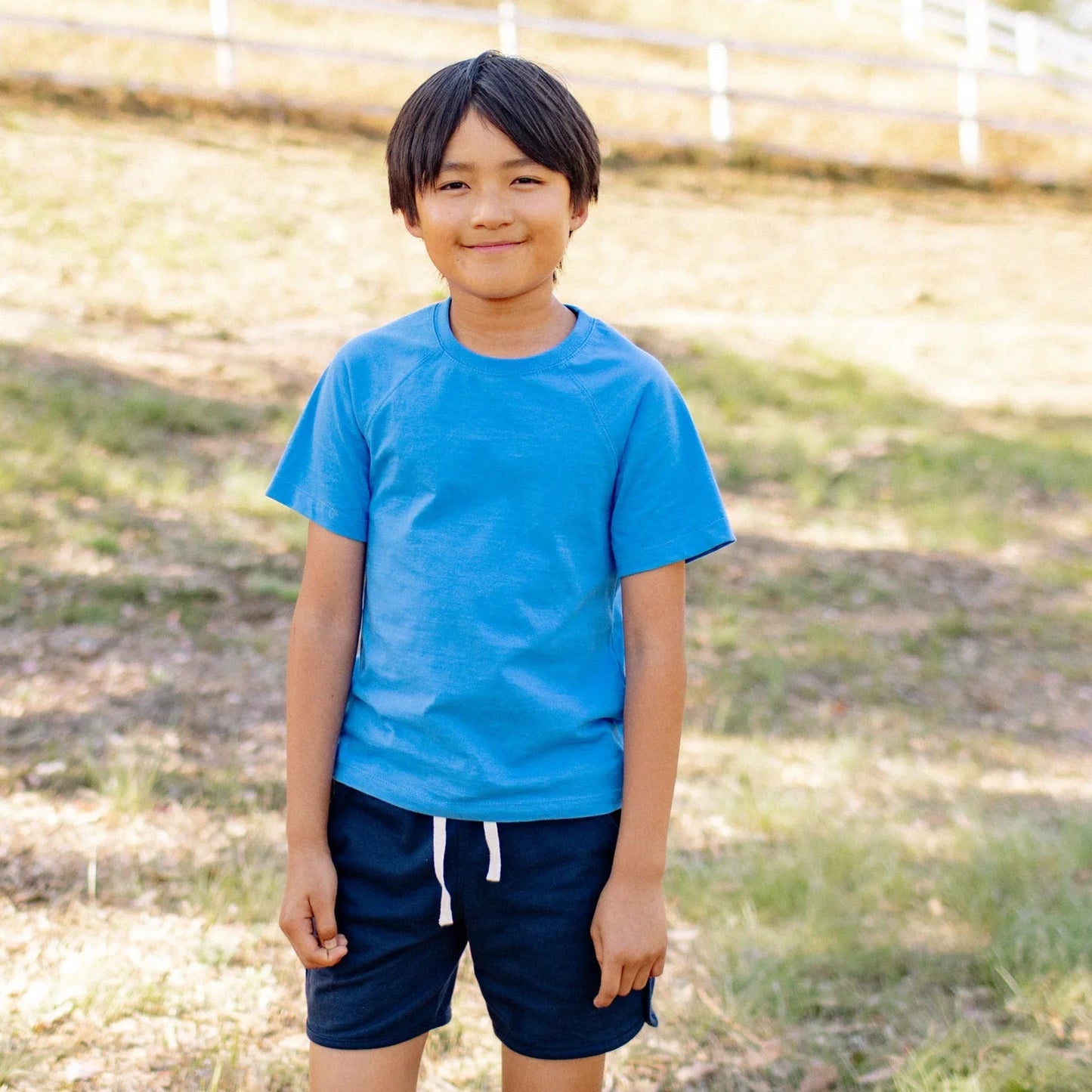 Ollie Shorts - Navy loopknit