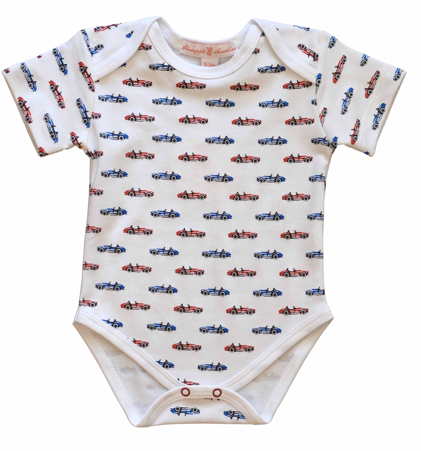 Red Cobra Car S/S Onesie