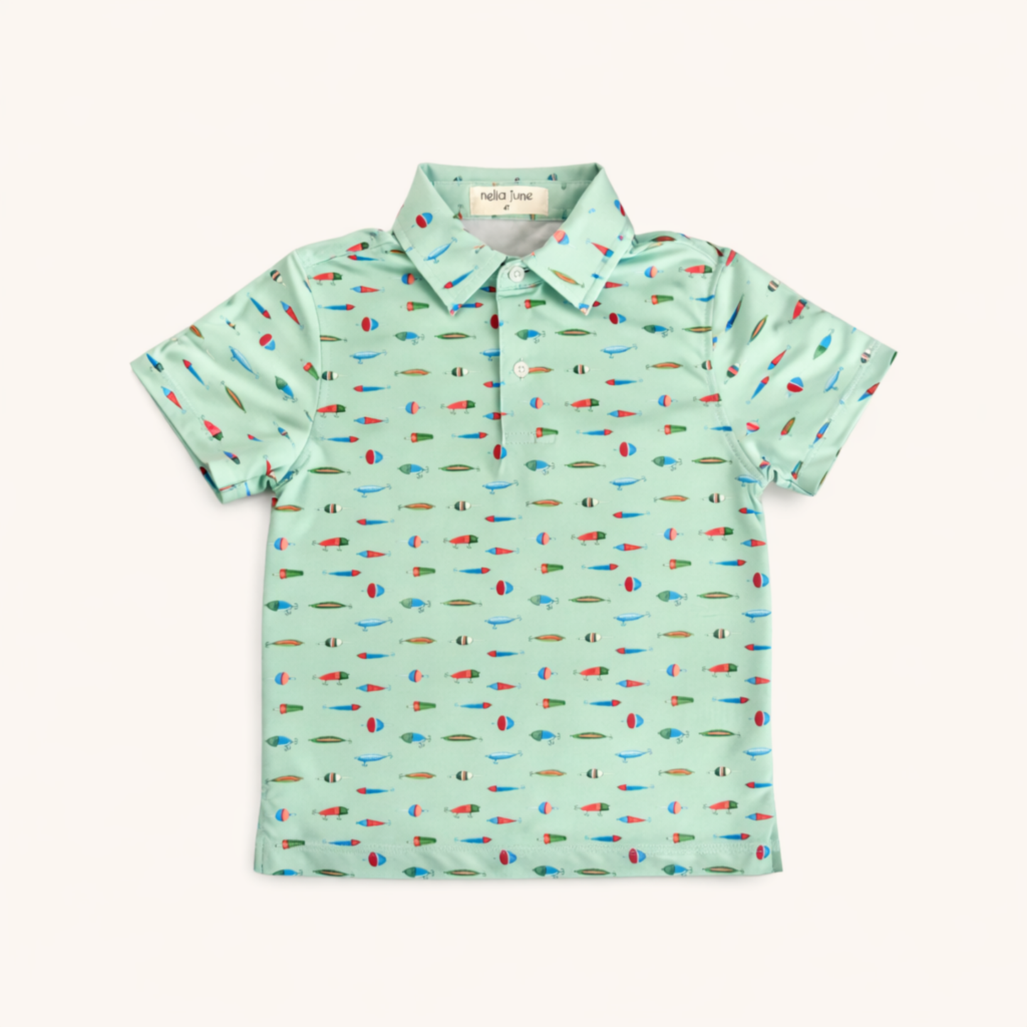 Boys' Performance Polo in Fishing