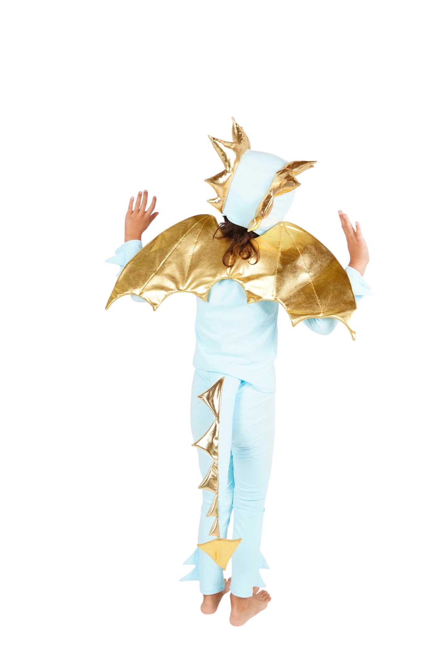 Sky Blue Dragon Costume