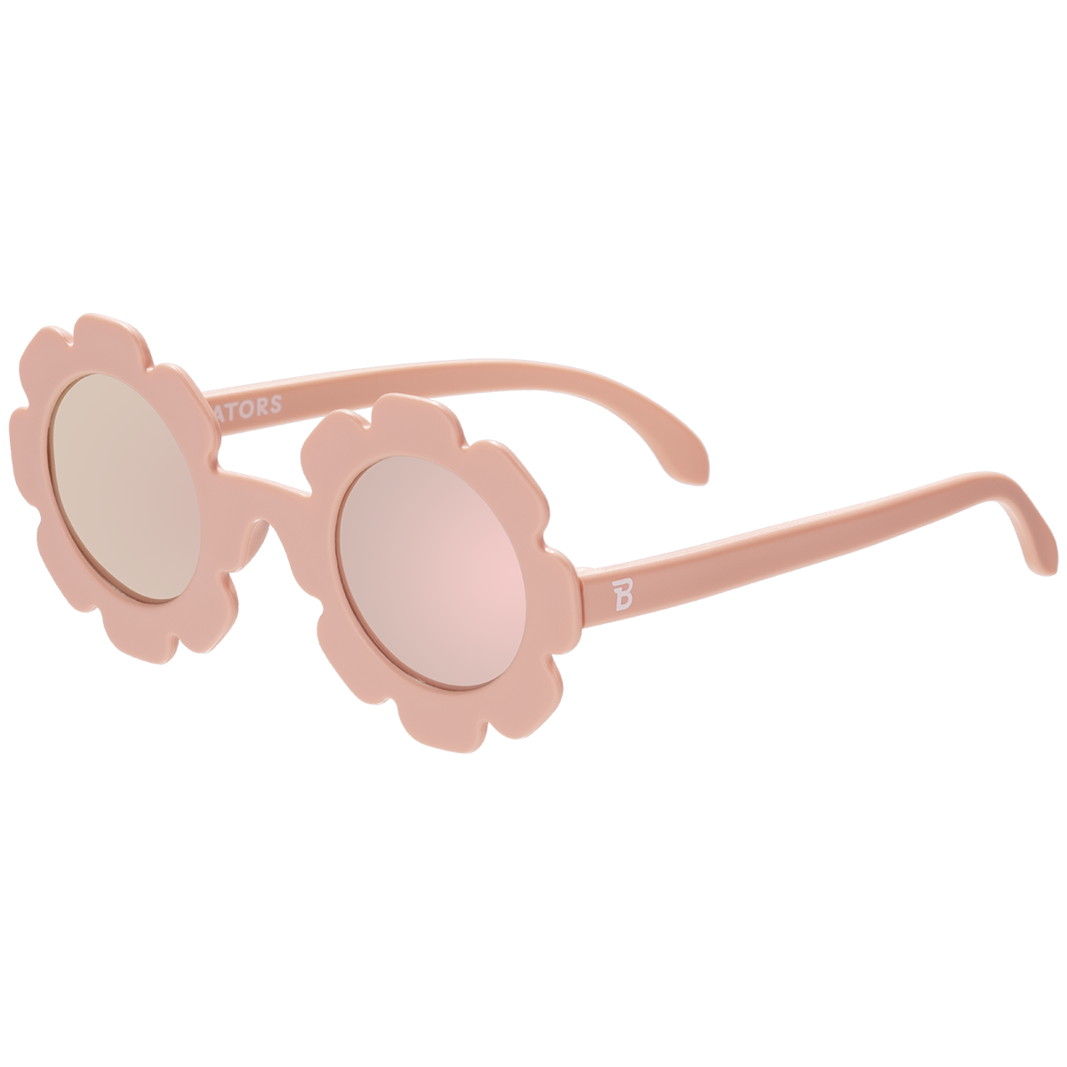 Peachy Keen Flower I Polarized Rose Gold Mirrored Lenses