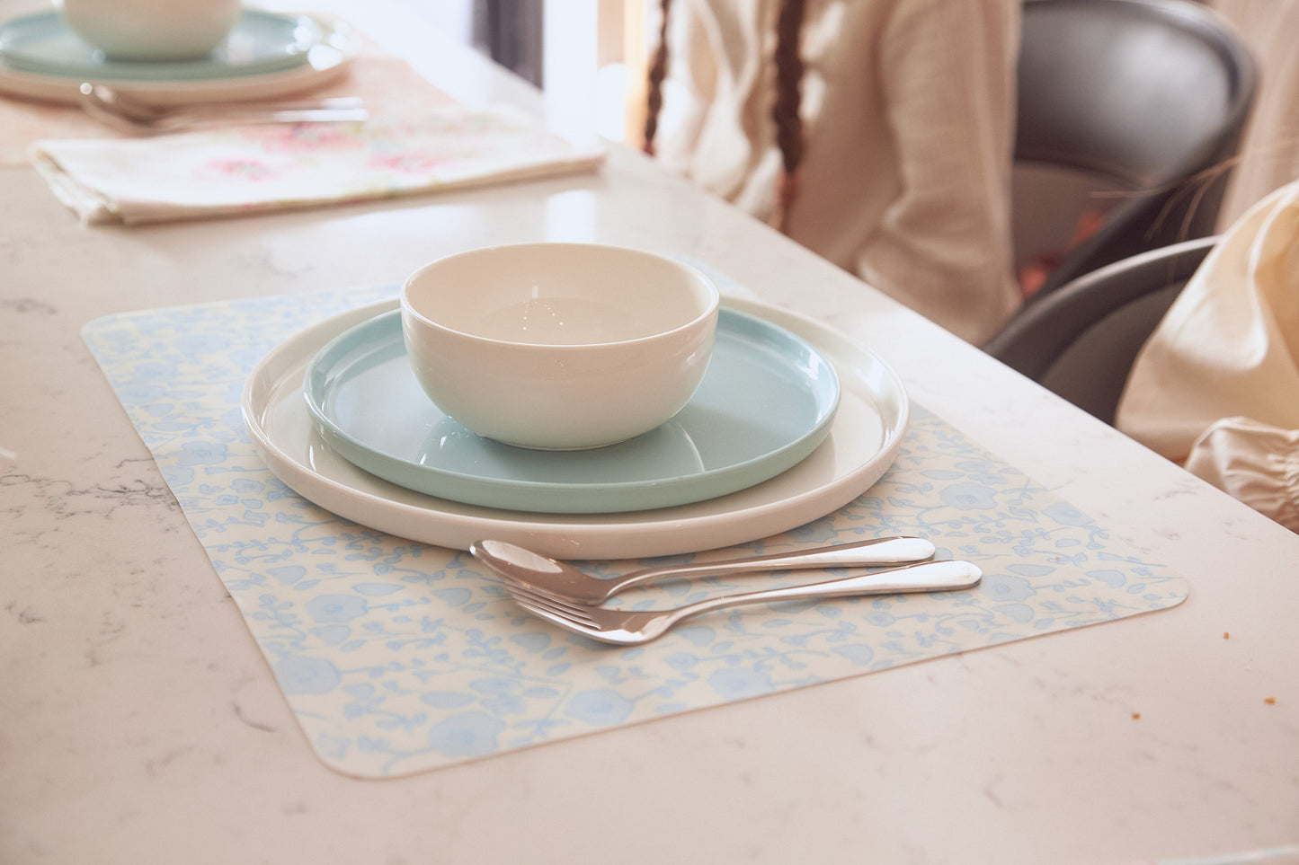 4 Family Dinner Plates | Ivory