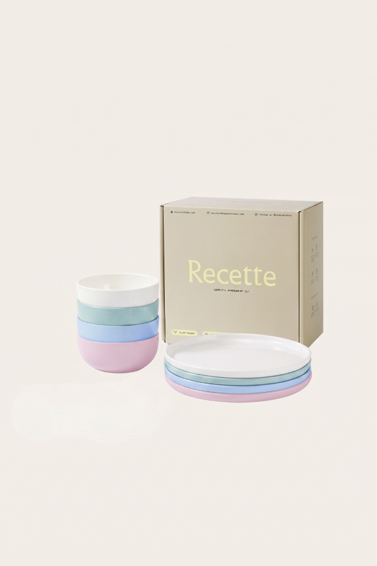 Plate and Bowl Set | Rainbow