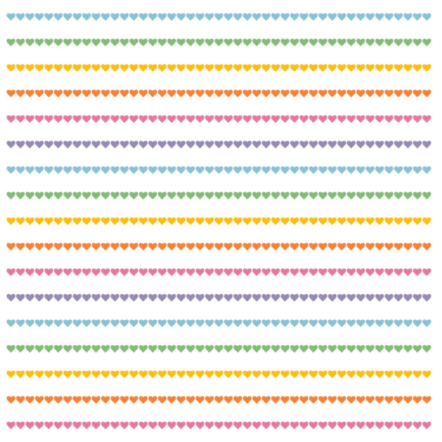 Performance Tennis Dress in Rainbow Heart