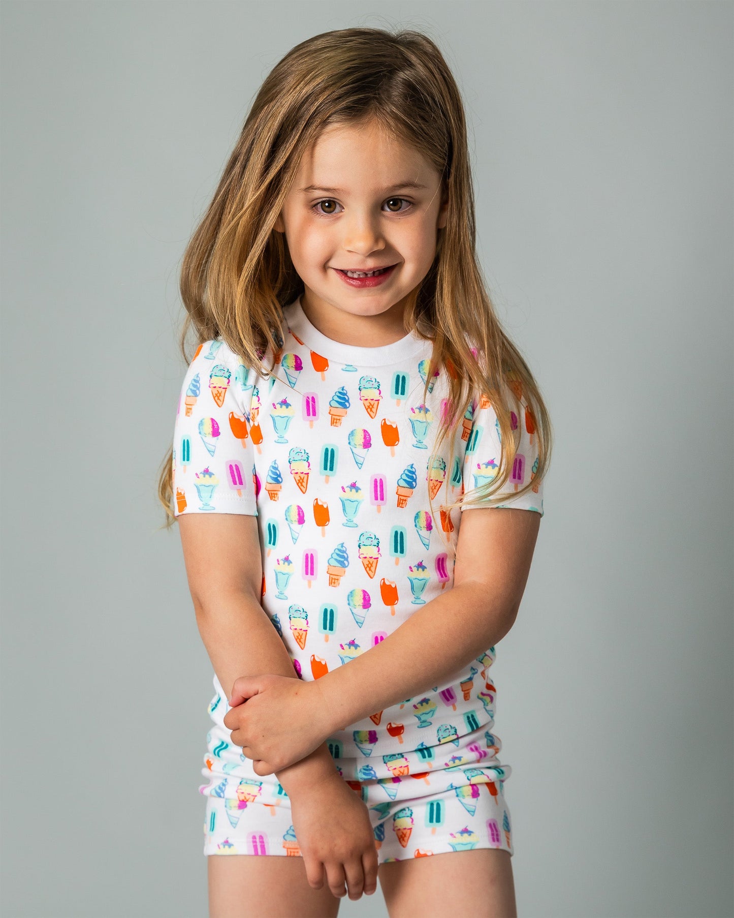The Organic Short Sleeve Pajama Set [Sundae Funday]