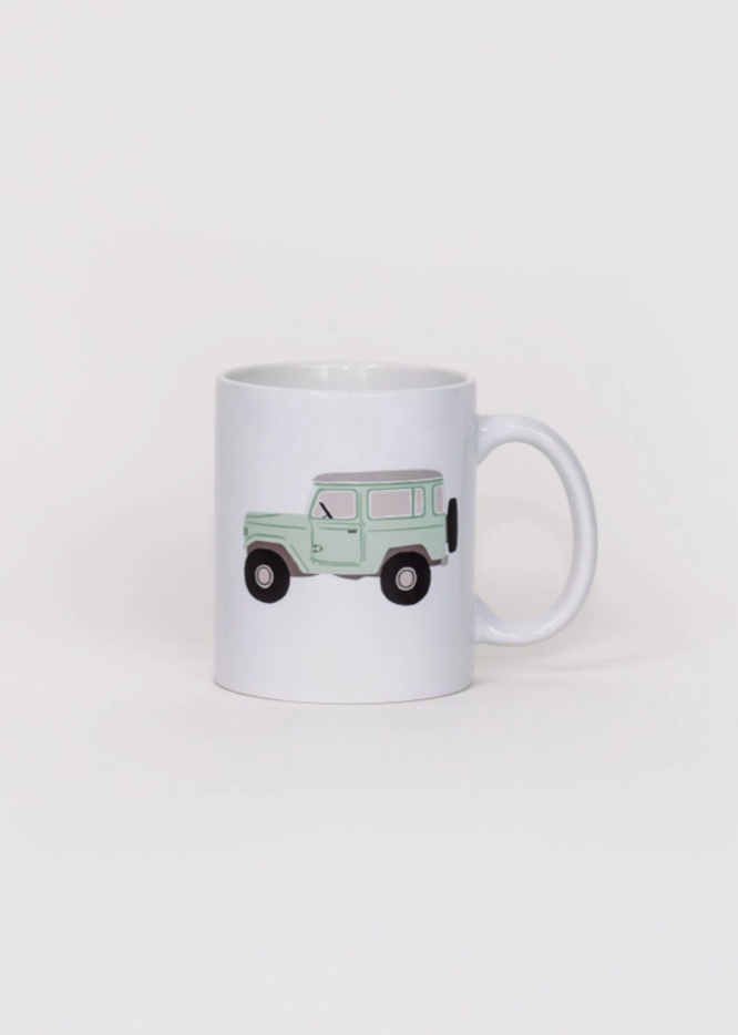 Vintage Truck Two of A Kind Cup Set