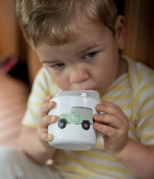 Vintage Truck Two of A Kind Cup Set