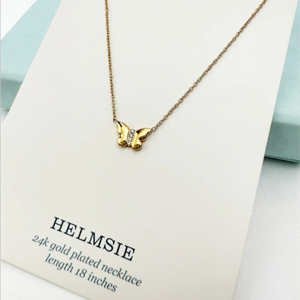 Mama & Me Butterfly Necklace Set