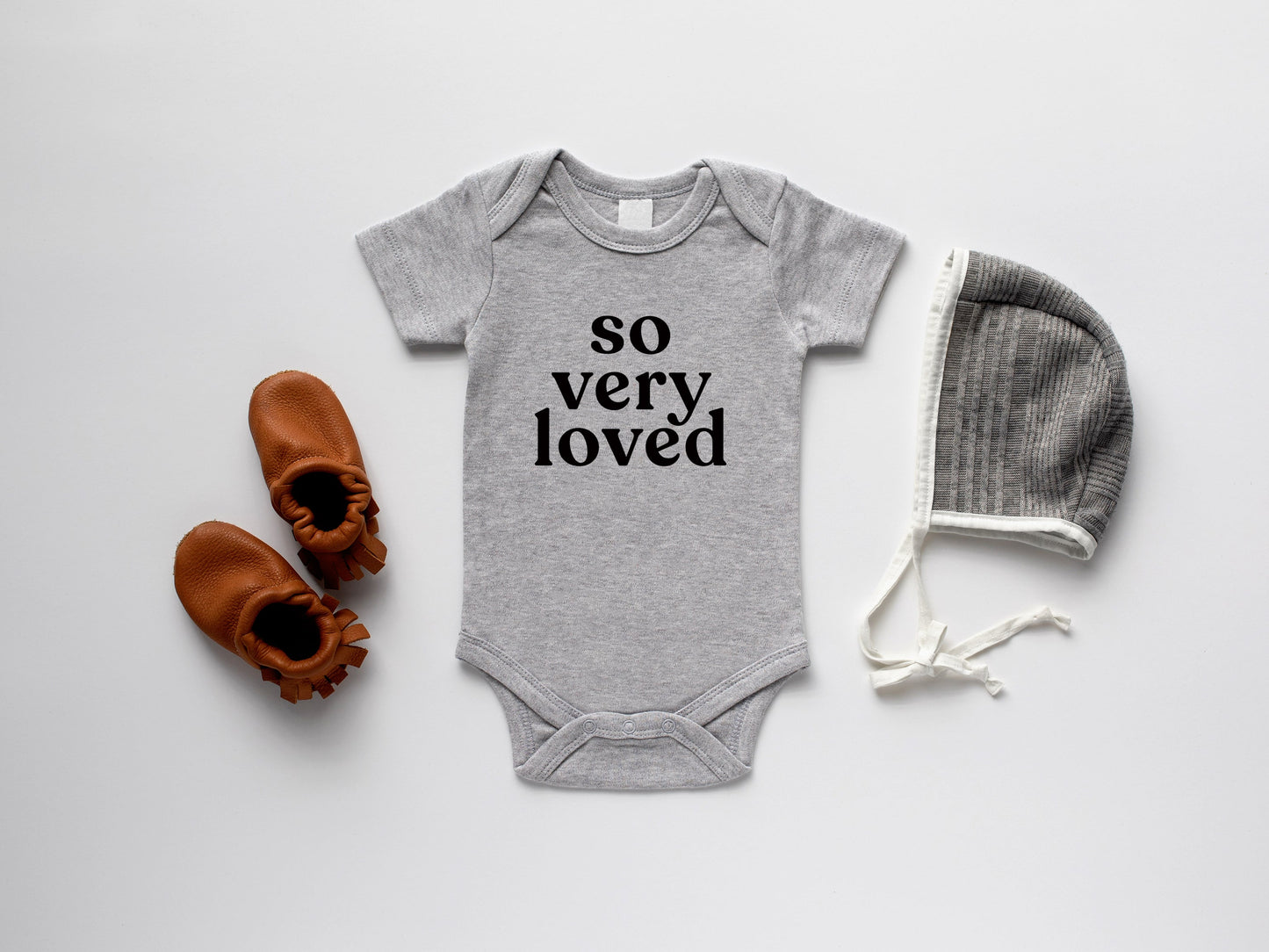 So Very Loved Organic Baby Bodysuit