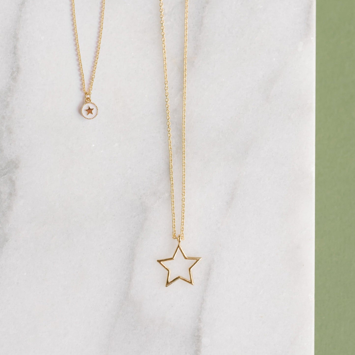 Mama & Me Star Necklace Set