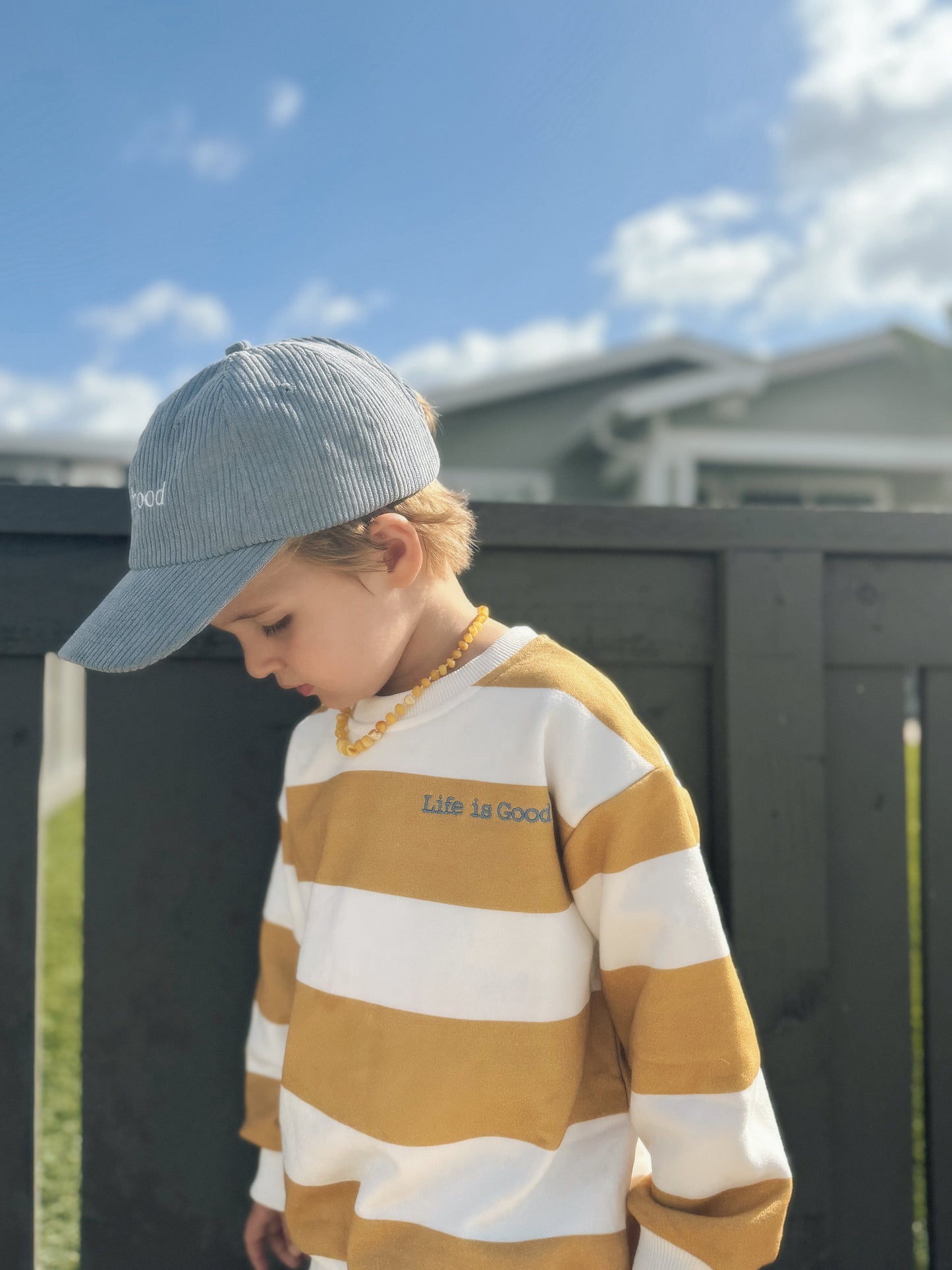 Childhood Corduroy Hat | Ocean