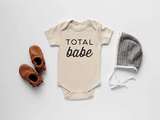Total Babe Organic Baby Bodysuit