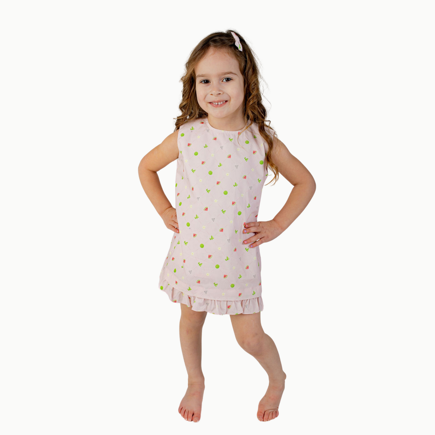 The Convertible Dress in Melon Patch