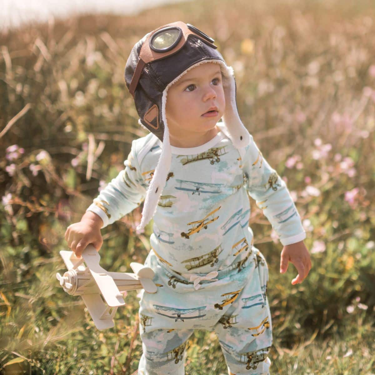 Homestead Organic Cotton Long Sleeve One Piece