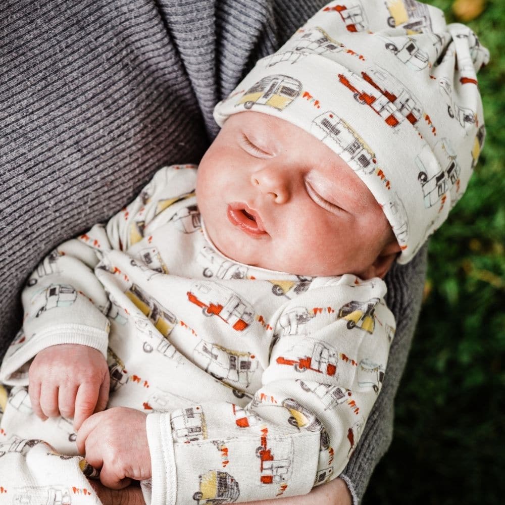 Homestead Organic Cotton Knotted Beanie Hat