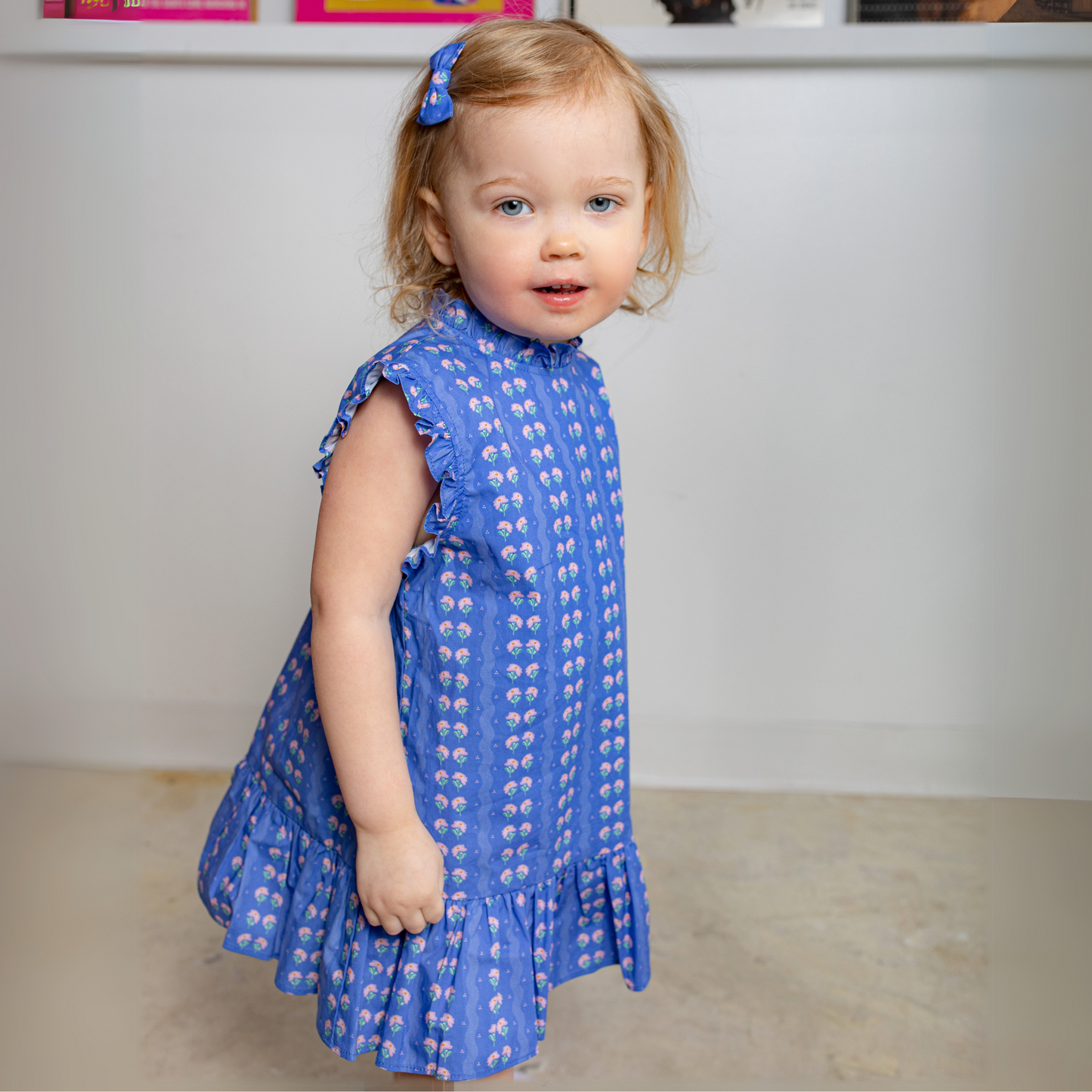 Drop Waist Dress in Floral