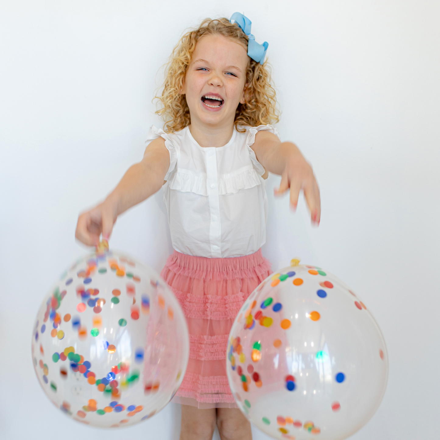 Ruffle Button Down Tank in White
