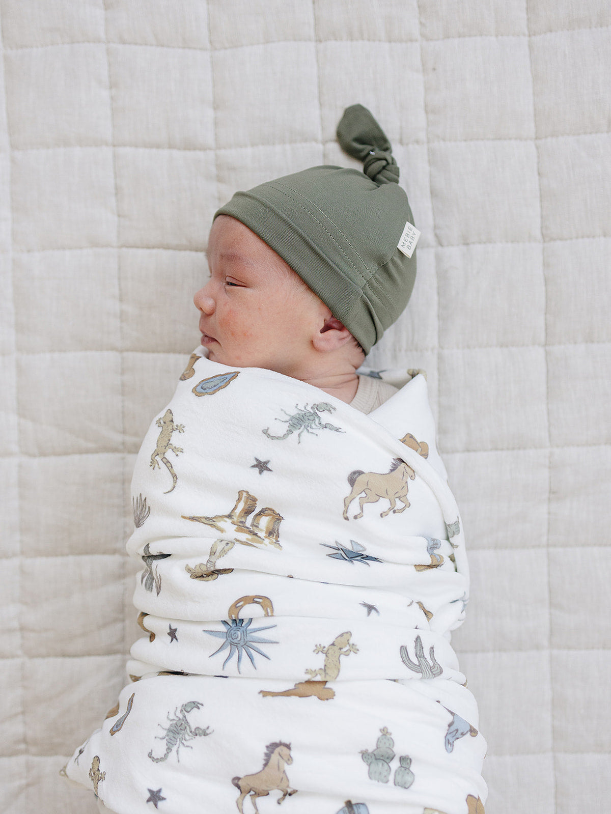 Desert West Luxe Fleece Swaddle