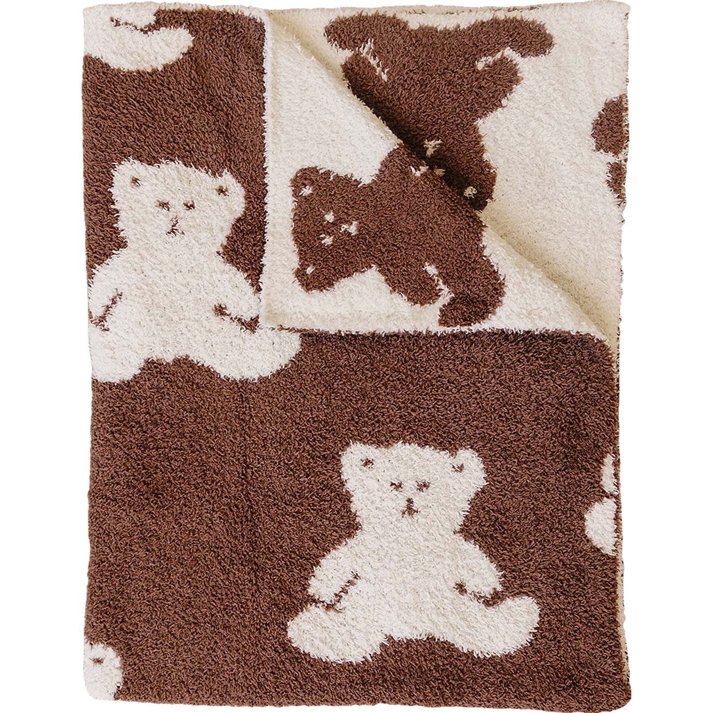 Teddy Bear Plush Blanket