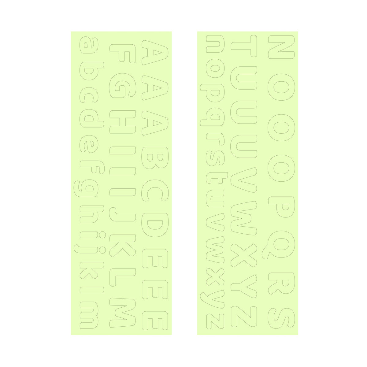 Alphabet Letters