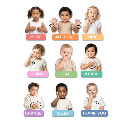 ASL Baby Sign Magnets