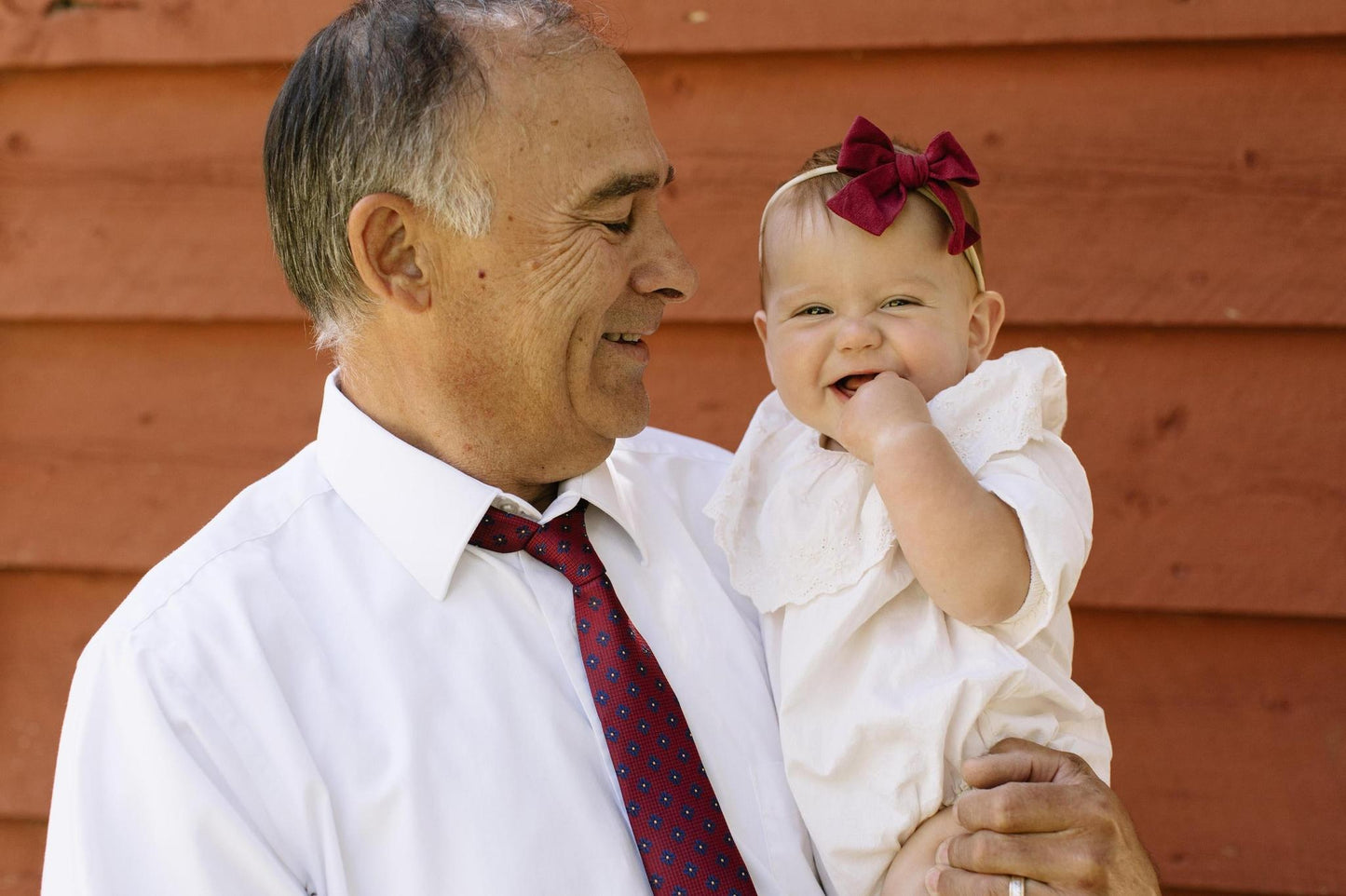 Wine Velvet Petite Hair Bow