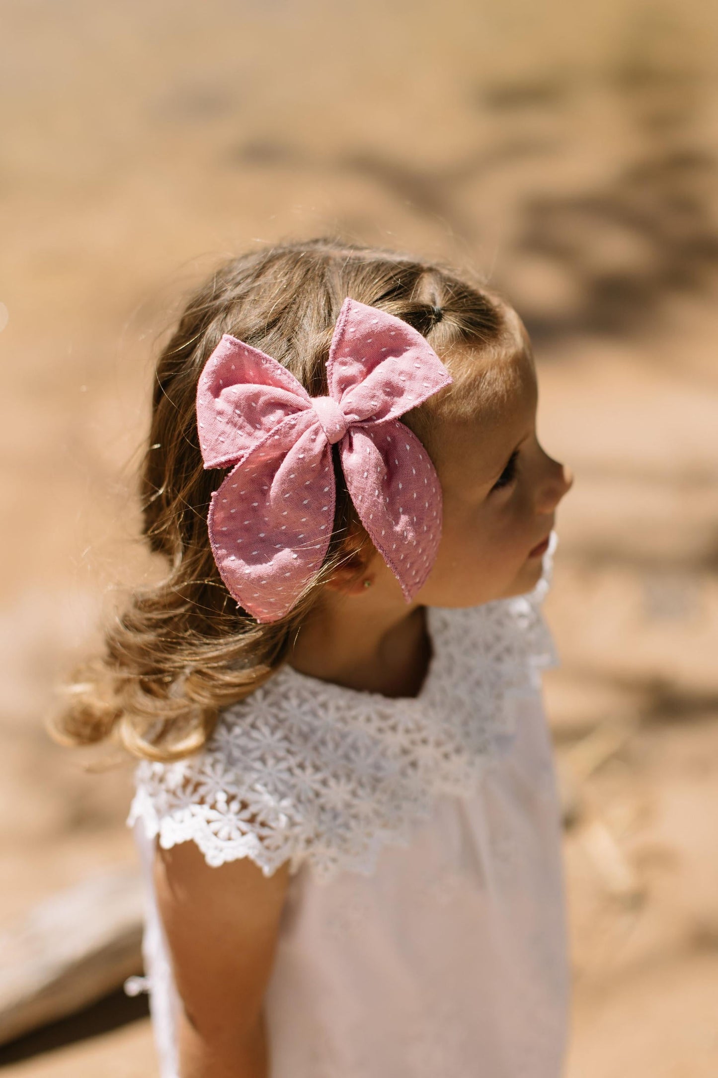 Berry - Darling Hair Bow