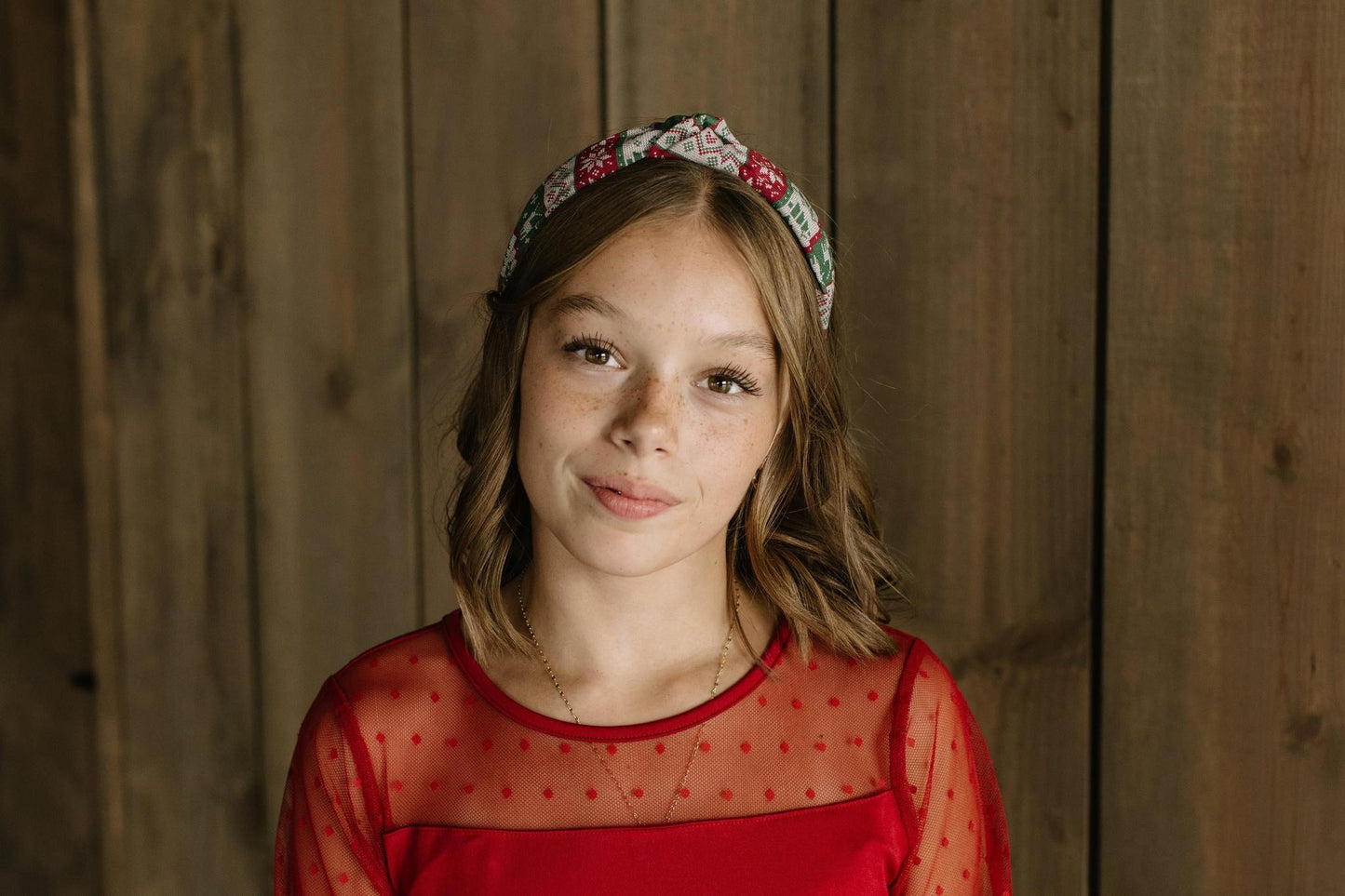 Christmas Sweater - Knotted Headband