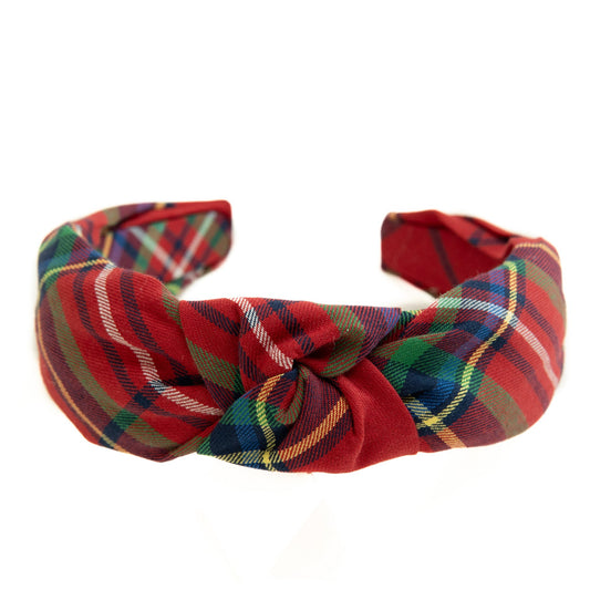Classic Christmas Knotted Headband