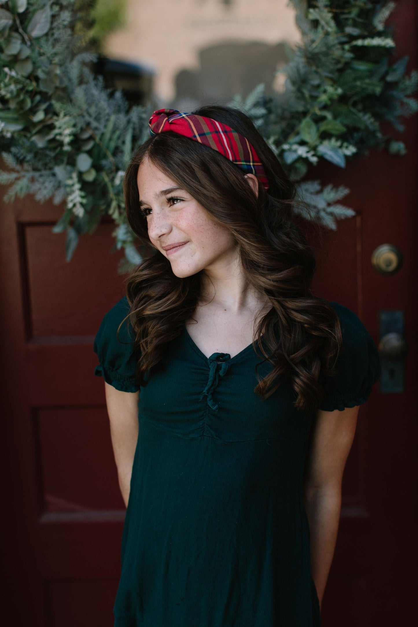 Classic Christmas Knotted Headband