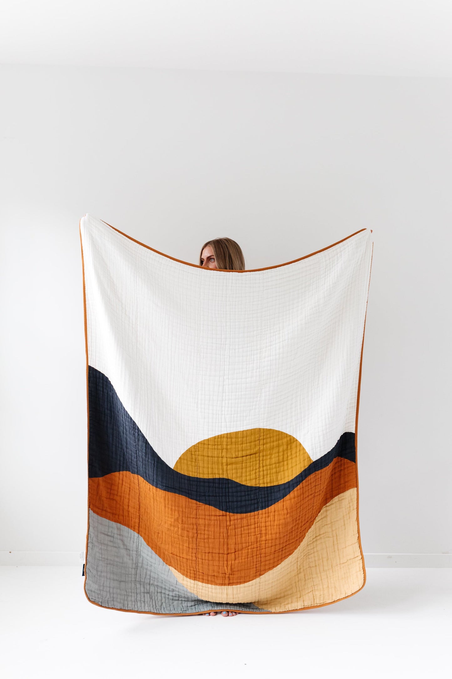 Large Sunset Throw Blanket