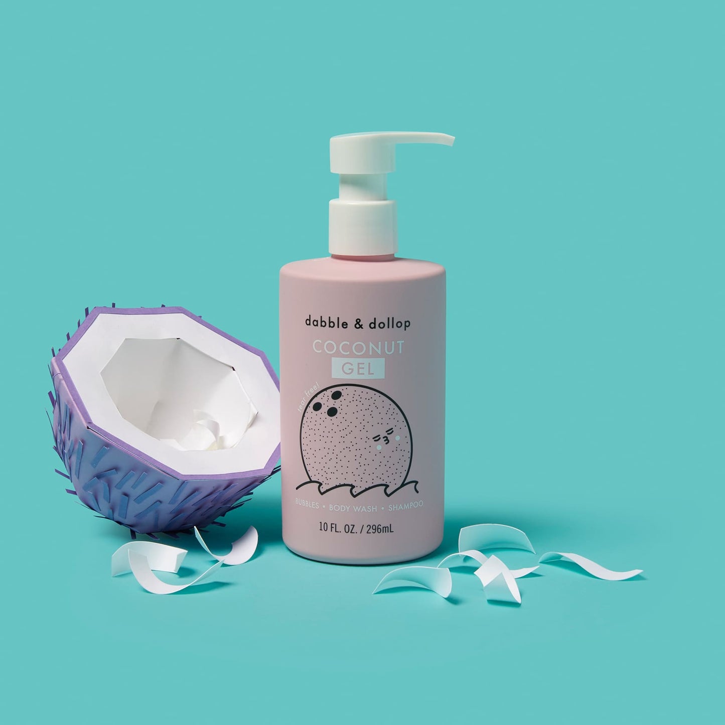 Coconut Bubble Bath, Body Wash & Shampoo