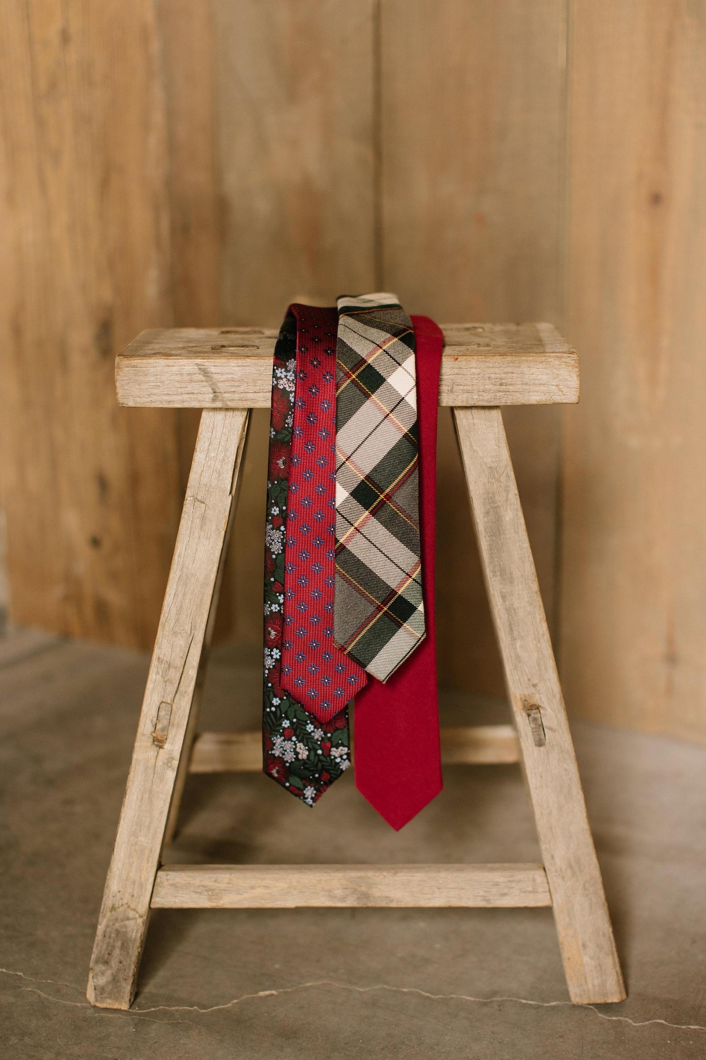 Spruce Plaid - Men's Pre-tied Bow Tie