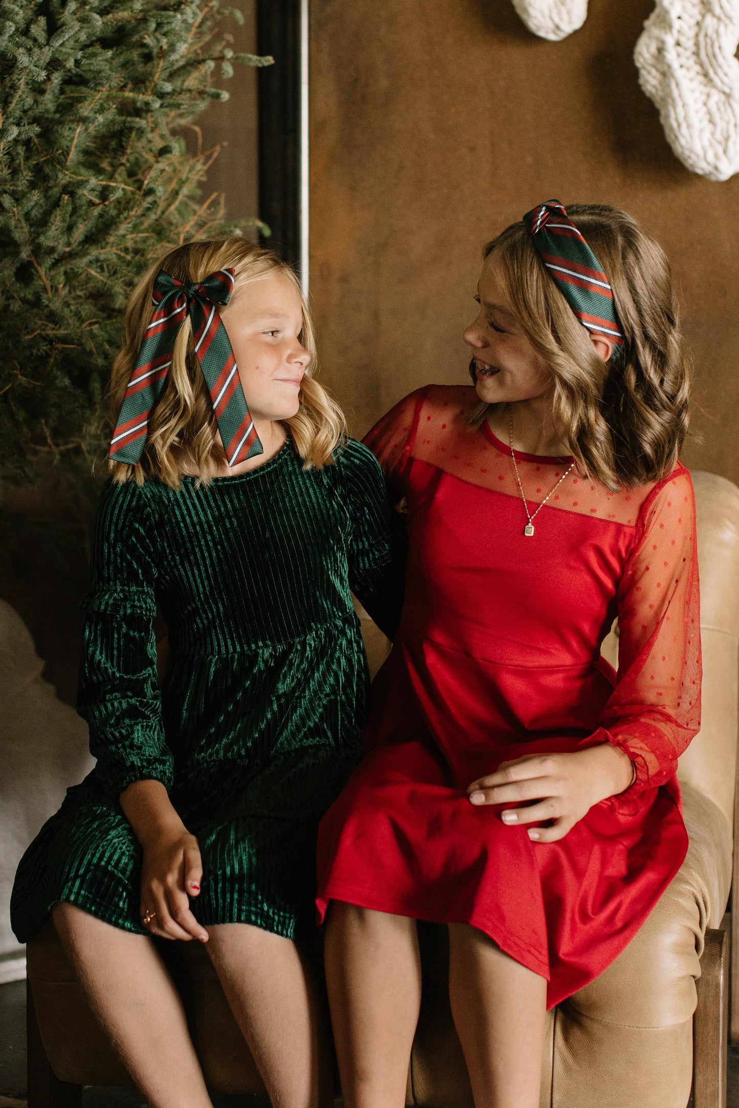 Ebenezer Stripe - Lady Hair Bow