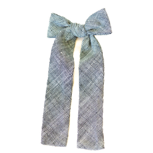 Ebony Tweed - Lady Hair Bow