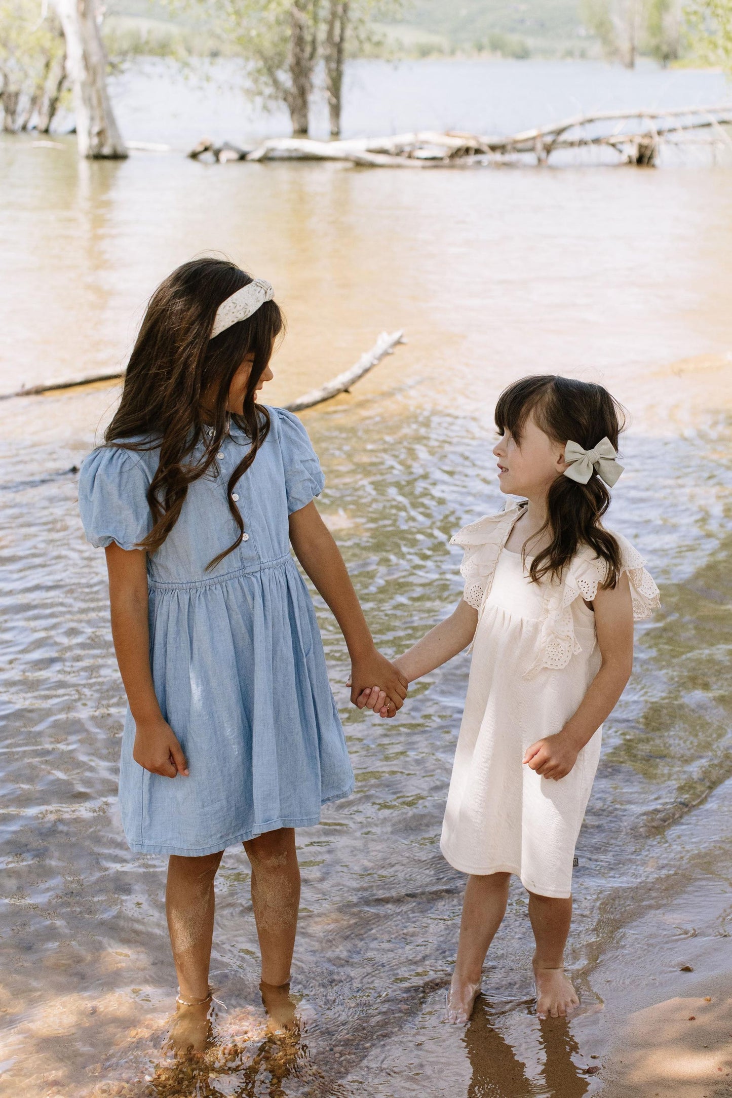 Sage Petite Hair Bow