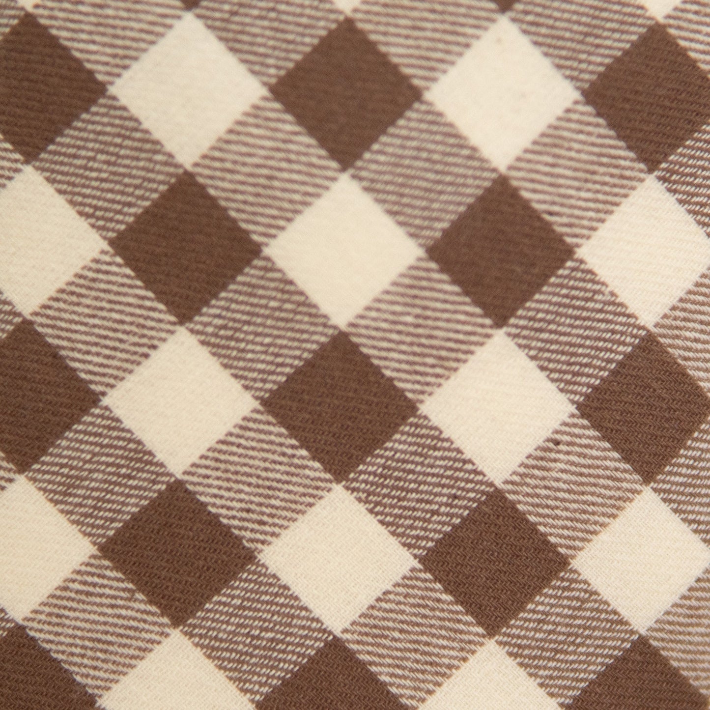 Fawn Gingham Petite Hair Bow