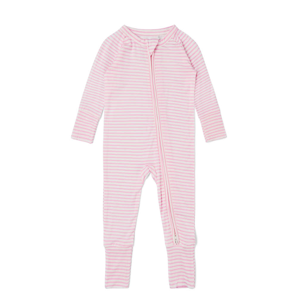 Ballet Stripe Bamboo Sleeper