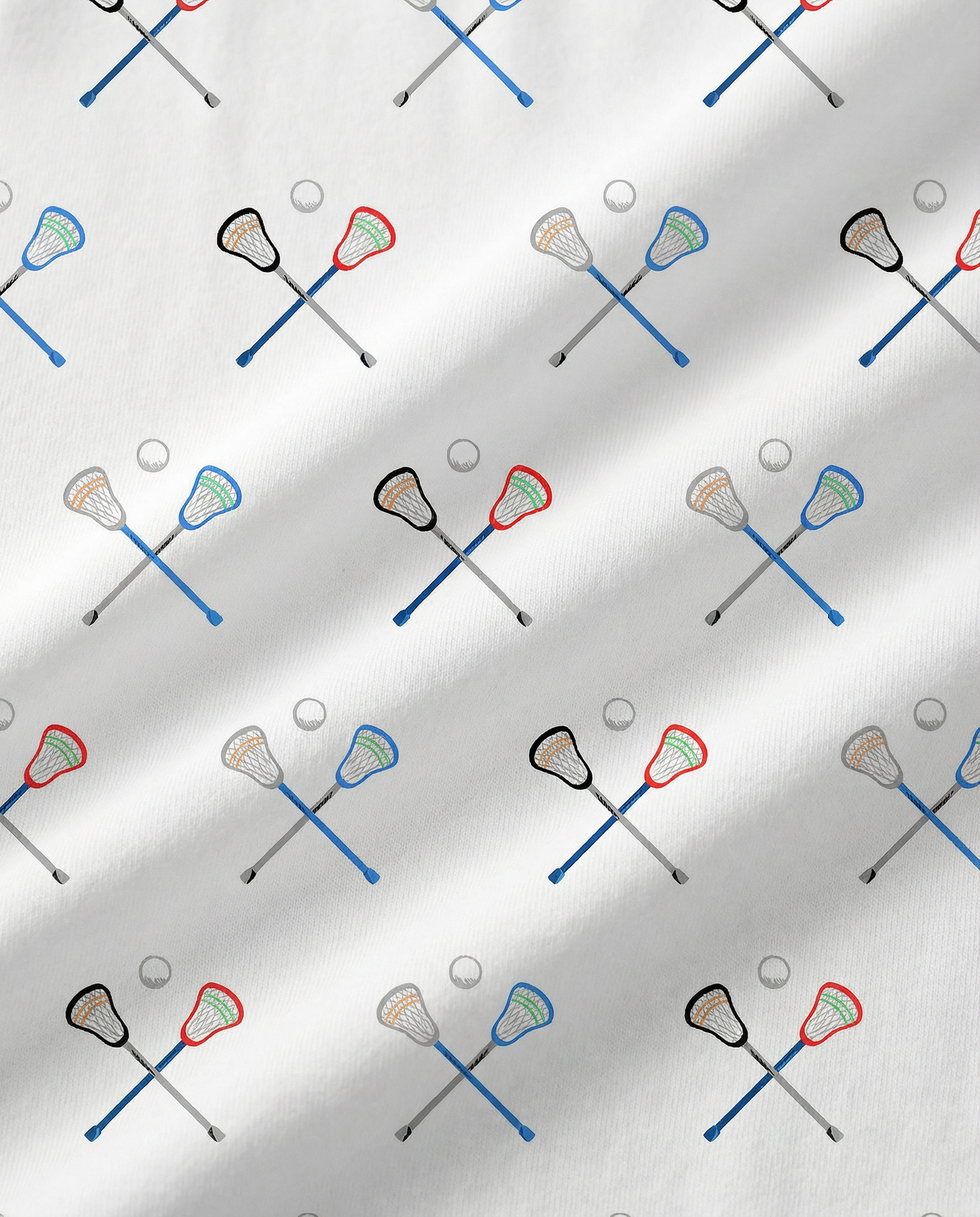 The Organic Short Sleeve Pajama Set [Lacrosse]