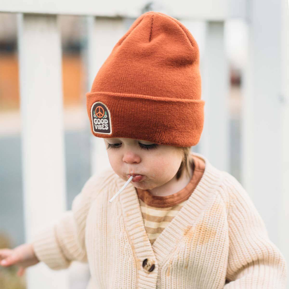 Good Vibes Kids Beanie
