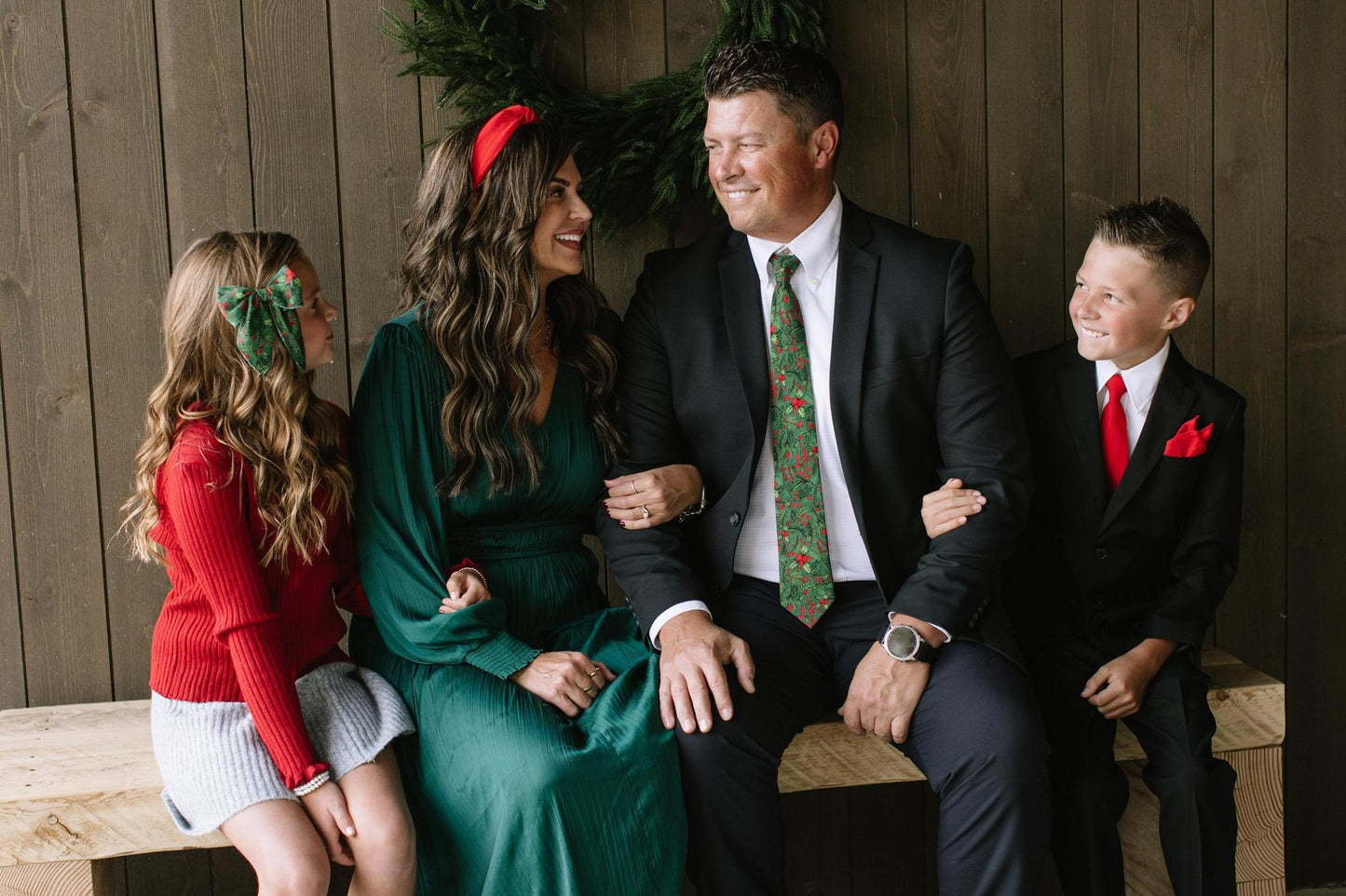 Holly Berry - Knotted Headband