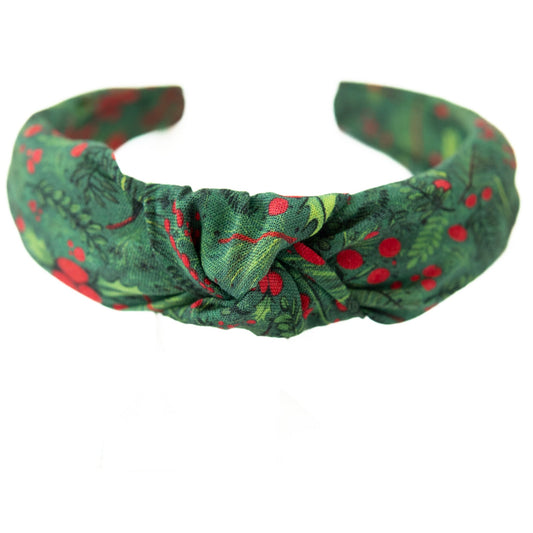 Holly Berry - Knotted Headband