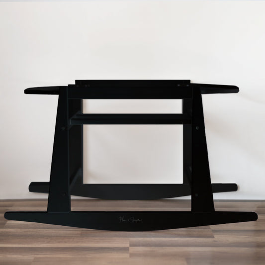 Original Rocking Moses Bassinet Stand with brake, Black