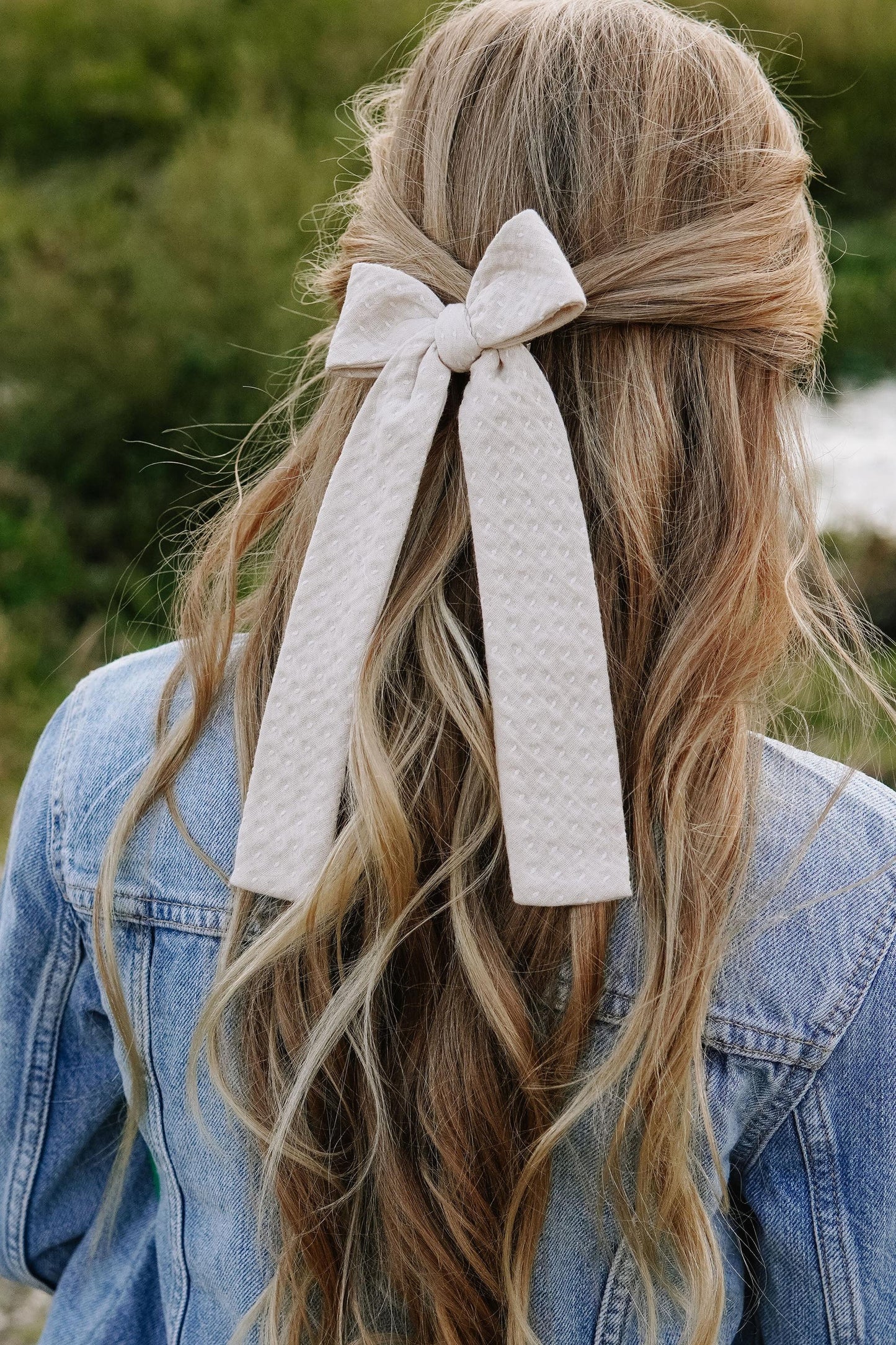 Ivory - Lady Hair Bow