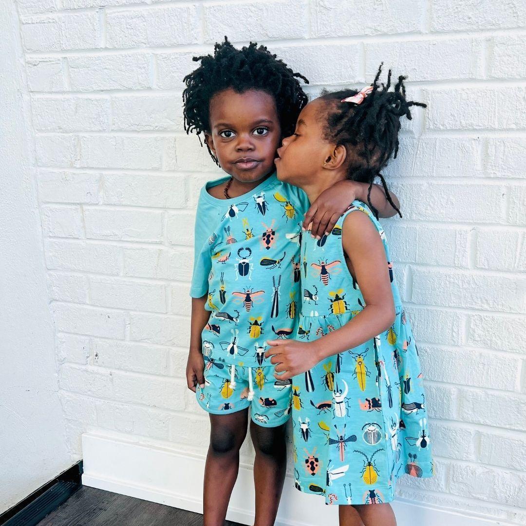 Jo Dress - Beetle Mania Print