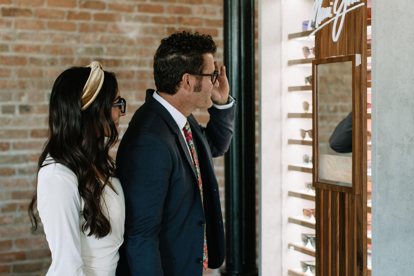 Gold Velvet Knotted Headband